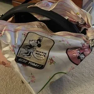Coach Disney Minnie Mouse Pink Floral Charlie Backpack Limited Edition *BONUS WDBK4332-  main image 3